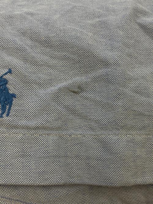 POLO RALPH LAUREN（ポロ・ラルフローレン）POLO RALPH LAUREN (ポロ・ラルフローレン) オープンカラーシャツ ブルー サイズ:SIZE Mの古着・服飾アイテム