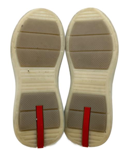 PRADA SPORTS（プラダスポーツ）PRADA SPORTS (プラダスポーツ) テクニカルファブリック スニーカー グレー サイズ:SIZE6の古着・服飾アイテム