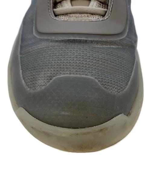 PRADA SPORTS（プラダスポーツ）PRADA SPORTS (プラダスポーツ) テクニカルファブリック スニーカー グレー サイズ:SIZE6の古着・服飾アイテム