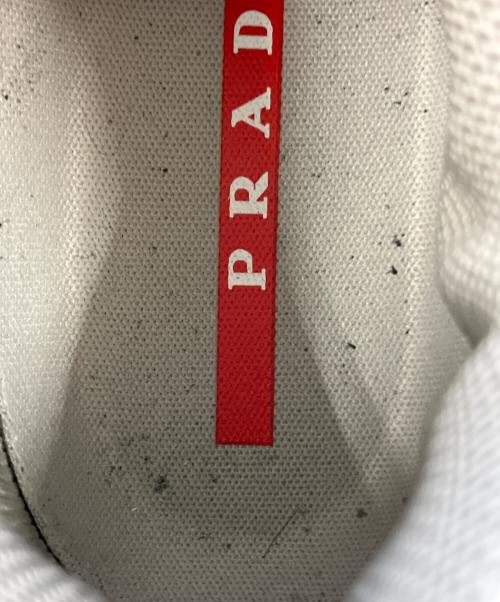 PRADA SPORTS（プラダスポーツ）PRADA SPORTS (プラダスポーツ) テクニカルファブリック スニーカー グレー サイズ:SIZE6の古着・服飾アイテム