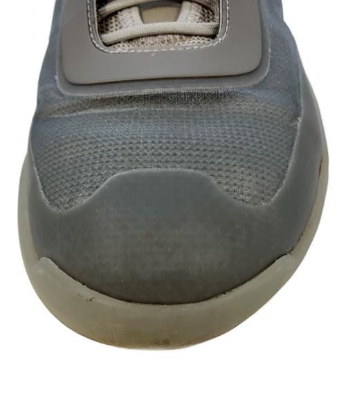 PRADA SPORTS（プラダスポーツ）PRADA SPORTS (プラダスポーツ) テクニカルファブリック スニーカー グレー サイズ:SIZE6の古着・服飾アイテム