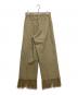 CITYSHOP (シティショップ) フリンジパンツ ブラウン サイズ:SIZE38：5000円