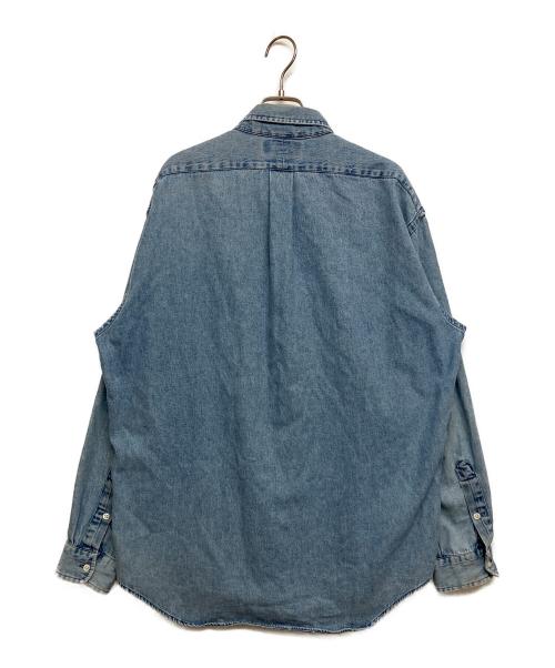RALPH LAUREN（ラルフローレン）RALPH LAUREN (ラルフローレン) 90S デニムBDシャツ インディゴ サイズ:SIZE Mの古着・服飾アイテム