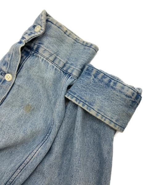RALPH LAUREN（ラルフローレン）RALPH LAUREN (ラルフローレン) 90S デニムBDシャツ インディゴ サイズ:SIZE Mの古着・服飾アイテム