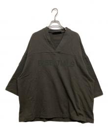 FOG ESSENTIALS（フィアオブゴッド エッセンシャル）の古着「フットボールTシャツ」｜ダークグレー