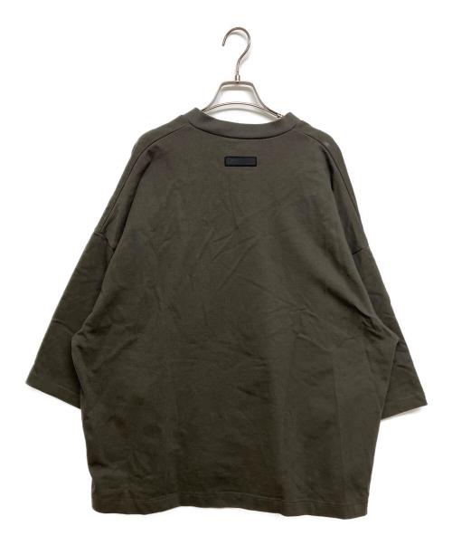FOG ESSENTIALS（フィアオブゴッド エッセンシャル）FOG ESSENTIALS (フィアオブゴッド エッセンシャル) フットボールTシャツ ダークグレー サイズ:SIZE Sの古着・服飾アイテム