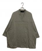 FOG ESSENTIALSフィアオブゴッド エッセンシャル）の古着「フットボールTシャツ」｜グレー