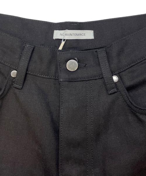 NO MAINTENANCE（ノーメンテナンス）NO MAINTENANCE (ノーメンテナンス) CARPENTER SHORTS ブラック サイズ:SIZE W30の古着・服飾アイテム