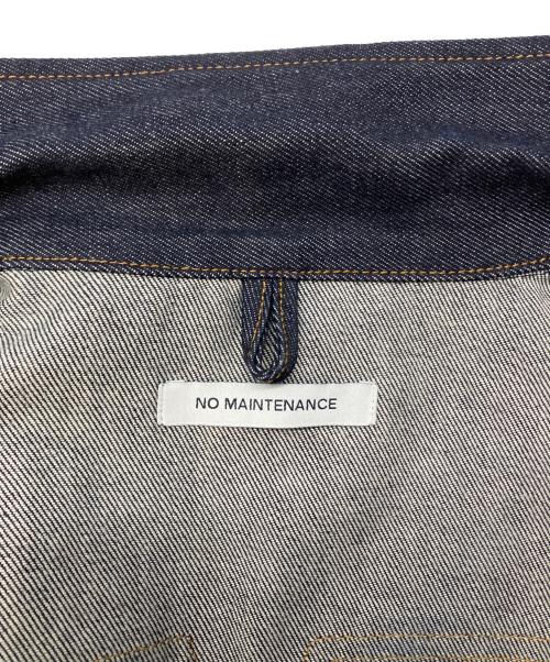 NO MAINTENANCE（ノーメンテナンス）NO MAINTENANCE (ノーメンテナンス) MECHANIC JACKET V3 インディゴ サイズ:SIZE Mの古着・服飾アイテム