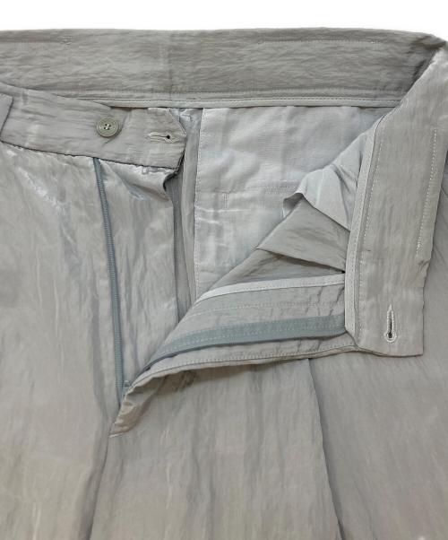 EMPORIO ARMANI（エンポリオ アルマーニ）EMPORIO ARMANI (エンポリオ アルマーニ) シャインシェルボトム シルバー サイズ:SIZE 46の古着・服飾アイテム