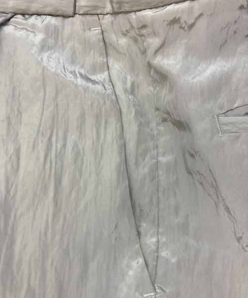 EMPORIO ARMANI（エンポリオ アルマーニ）EMPORIO ARMANI (エンポリオ アルマーニ) シャインシェルボトム シルバー サイズ:SIZE 46の古着・服飾アイテム