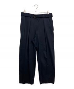 中古・古着通販】LOEWE (ロエベ) スラックス ブラック サイズ:SIZE48