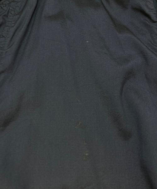 GIORGIO ARMANI（ジョルジオアルマーニ）GIORGIO ARMANI (ジョルジオアルマーニ) シルク×ナイロン パンツ ネイビー サイズ:SIZE46の古着・服飾アイテム