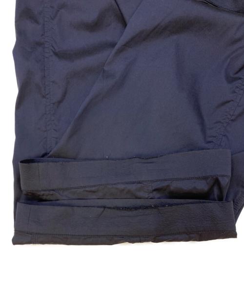 GIORGIO ARMANI（ジョルジオアルマーニ）GIORGIO ARMANI (ジョルジオアルマーニ) シルク×ナイロン パンツ ネイビー サイズ:SIZE46の古着・服飾アイテム