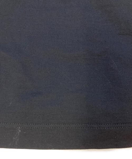 VERSACE（ヴェルサーチェ）VERSACE (ヴェルサーチェ) モノフィラメント糸加工ラインストーンTシャツ ブラック サイズ:SIZE Lの古着・服飾アイテム