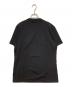 VERSACE (ヴェルサーチェ) モノフィラメント糸加工ラインストーンTシャツ ブラック サイズ:SIZE L：23000円