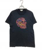ALEXANDER McQUEENアレキサンダーマックイーン）の古着「スカルプリントTシャツ」｜ブラック