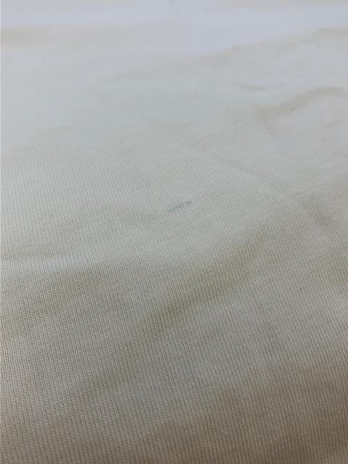 EMPORIO ARMANI（エンポリオ アルマーニ）EMPORIO ARMANI (エンポリオ アルマーニ) 半袖Tシャツ ベージュ×ネイビー サイズ:SIZE Mの古着・服飾アイテム