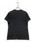 EMPORIO ARMANI (エンポリオ アルマーニ) 型押しデザインTシャツ ブラック サイズ:L：9000円