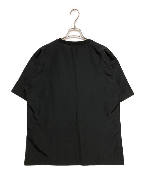 EMPORIO ARMANI（エンポリオ アルマーニ）EMPORIO ARMANI (エンポリオ アルマーニ) ポリエステルカットソー ブラック サイズ:SIZE Sの古着・服飾アイテム