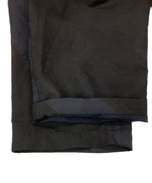 ISSEY MIYAKE MEN（イッセイミヤケメン）ISSEY MIYAKE MEN (イッセイミヤケメン) タックワイドイージーパンツ ブラック×ネイビー サイズ:1の古着・服飾アイテム