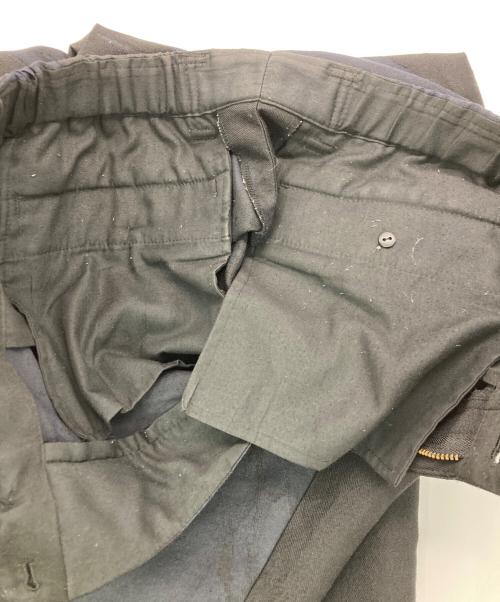 ISSEY MIYAKE MEN（イッセイミヤケメン）ISSEY MIYAKE MEN (イッセイミヤケメン) タックワイドイージーパンツ ブラック×ネイビー サイズ:1の古着・服飾アイテム