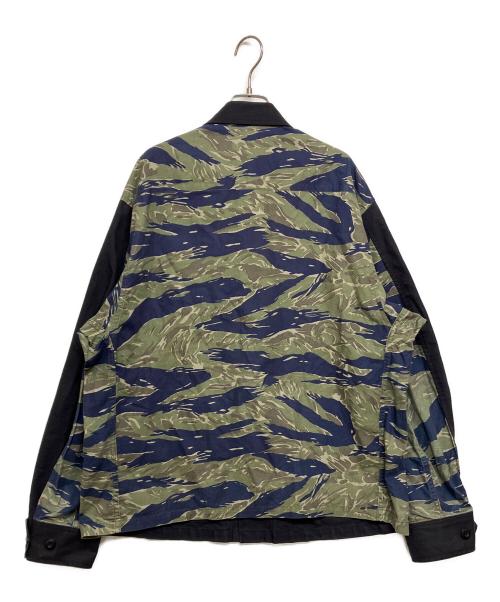 TOGA VIRILIS（トーガ ビリリース）TOGA VIRILIS (トーガ ビリリース) CAMOUFLAGE BLOUSON/カモフラージュブルゾン ネイビー サイズ:SIZE46の古着・服飾アイテム