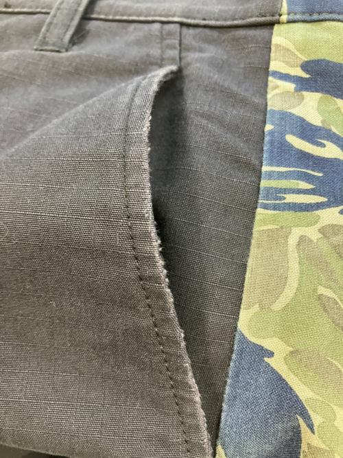 TOGA VIRILIS（トーガ ビリリース）TOGA VIRILIS (トーガ ビリリース) CAMOUFLAGE SHORT PANTS/カモフラージュショートパンツ ネイビー×カーキ サイズ:46の古着・服飾アイテム