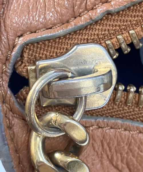 JIMMY CHOO（ジミーチュウ）JIMMY CHOO (ジミーチュウ) クロスボディショルダーバッグ ブラウンの古着・服飾アイテム