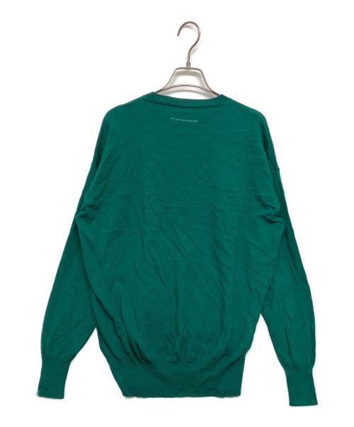 MM6 Maison Margiela（エムエムシックスメゾンマルジェラ）MM6 Maison Margiela (エムエムシックスメゾンマルジェラ) ニットカーディガン グリーン サイズ:SIZE Mの古着・服飾アイテム