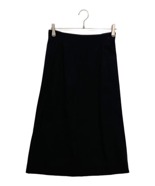 BLAMINK（ブラミンク）BLAMINK (ブラミンク) ウールロングスカート ブラック サイズ:SIZE36の古着・服飾アイテム