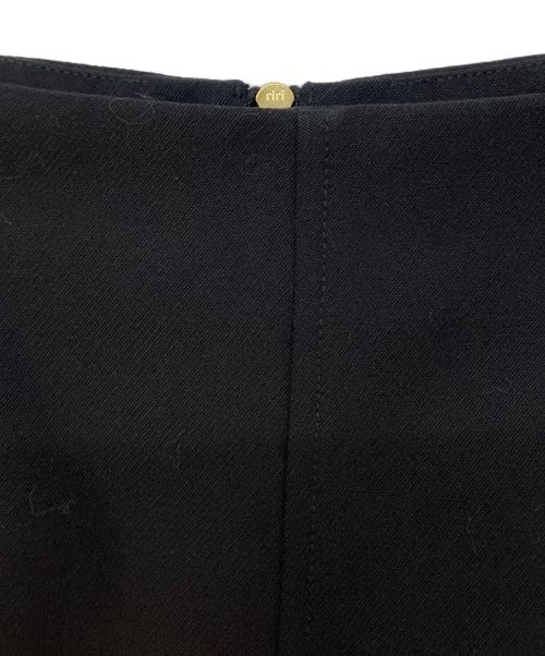 BLAMINK（ブラミンク）BLAMINK (ブラミンク) ウールロングスカート ブラック サイズ:SIZE36の古着・服飾アイテム
