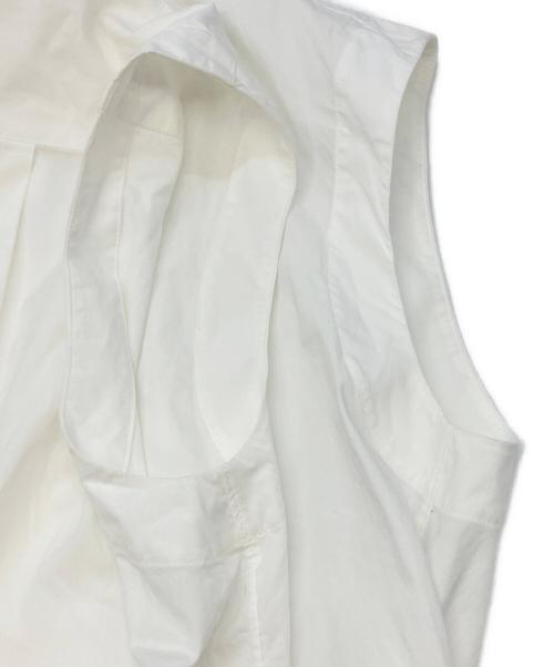 cccmalie（シーマリー）cccmalie (シーマリー) フレンチスリーブシャツ ホワイト サイズ:不明の古着・服飾アイテム