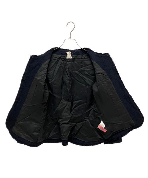 EFFE BEAMS（エッフェ ビームス）EFFE BEAMS (エッフェ ビームス) ソフトスラブツイードセットアップワンピース ネイビー サイズ:SIZE 38の古着・服飾アイテム