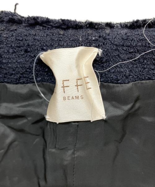 EFFE BEAMS（エッフェ ビームス）EFFE BEAMS (エッフェ ビームス) ソフトスラブツイードセットアップワンピース ネイビー サイズ:SIZE 38の古着・服飾アイテム