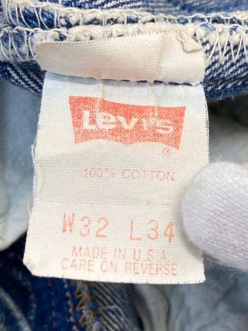 LEVI'S（リーバイス）LEVI'S (リーバイス) ストライプ柄501デニムパンツ インディゴ サイズ:SIZE W32xL34の古着・服飾アイテム