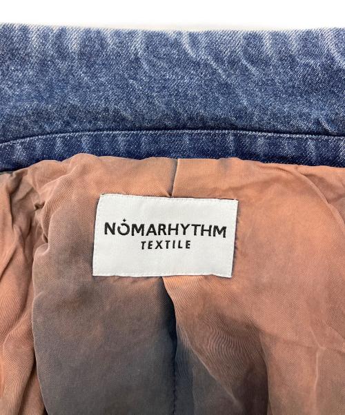 NOMARHYTHM TEXTILE（ノーマリズムテキスタイル）NOMARHYTHM TEXTILE (ノーマリズムテキスタイル) デニム2Bジャケット インディゴ サイズ:SIZE3の古着・服飾アイテム