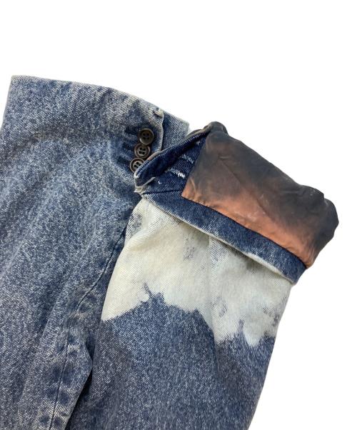 NOMARHYTHM TEXTILE（ノーマリズムテキスタイル）NOMARHYTHM TEXTILE (ノーマリズムテキスタイル) デニム2Bジャケット インディゴ サイズ:SIZE3の古着・服飾アイテム