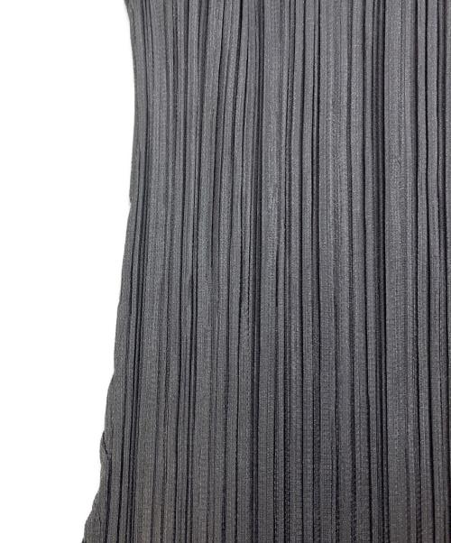 PLEATS PLEASE（プリーツプリーズ）PLEATS PLEASE (プリーツプリーズ) ノースリーブカットソー グレー サイズ:SIZE3の古着・服飾アイテム
