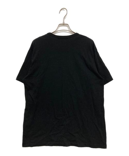 BLACK COMME des GARCONS（ブラックコムデギャルソン）BLACK COMME des GARCONS (ブラックコムデギャルソン) ダブルアイプリントTシャツ ブラック サイズ:SIZE XXLの古着・服飾アイテム
