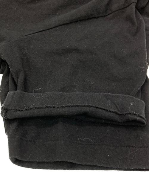 BLACK COMME des GARCONS（ブラックコムデギャルソン）BLACK COMME des GARCONS (ブラックコムデギャルソン) ダブルアイプリントTシャツ ブラック サイズ:SIZE XXLの古着・服飾アイテム