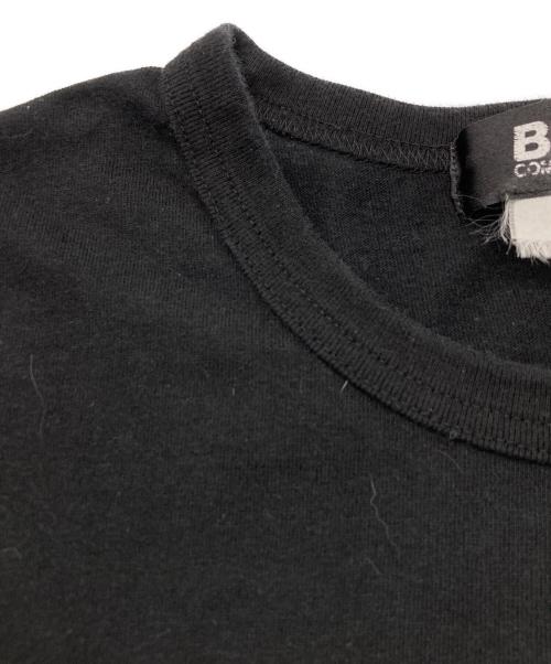 BLACK COMME des GARCONS（ブラックコムデギャルソン）BLACK COMME des GARCONS (ブラックコムデギャルソン) ダブルアイプリントTシャツ ブラック サイズ:SIZE XXLの古着・服飾アイテム