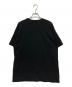 BLACK COMME des GARCONS (ブラックコムデギャルソン) ダブルアイプリントTシャツ ブラック サイズ:SIZE XXL：10000円