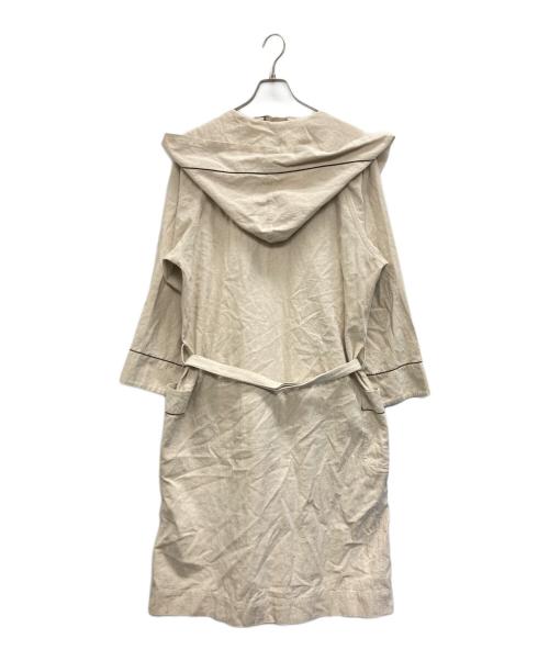 MA deshabille（エムエーデザビエ）MA deshabille (エムエーデザビエ) ガウンコート　1119-1 ベージュ サイズ:SIZE Lの古着・服飾アイテム