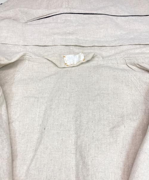 MA deshabille（エムエーデザビエ）MA deshabille (エムエーデザビエ) ガウンコート　1119-1 ベージュ サイズ:SIZE Lの古着・服飾アイテム