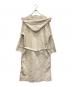 MA deshabille (エムエーデザビエ) ガウンコート　1119-1 ベージュ サイズ:SIZE L：40000円