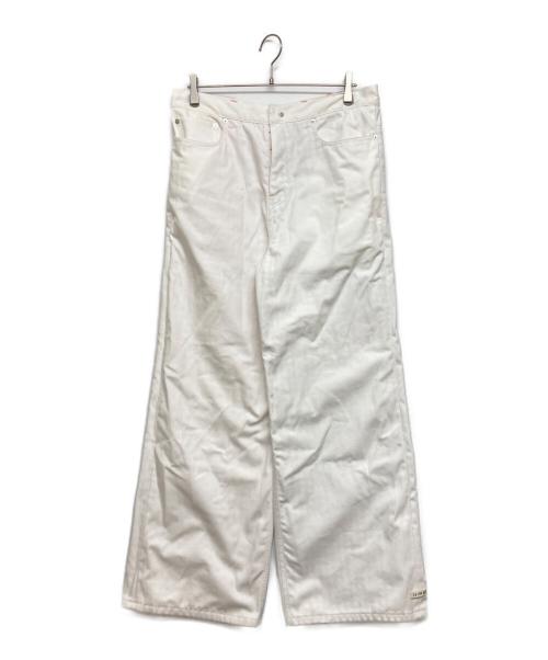 TSTS（ティーエスティーエス）TSTS (ティーエスティーエス) 2 Selpmas Denim Trousers レッド×ホワイト サイズ:SIZE Mの古着・服飾アイテム