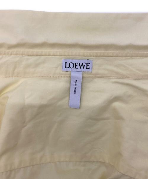 LOEWE（ロエベ）LOEWE (ロエベ) ポンポンタッセルドレスシャツ イエロー サイズ:SIZE40の古着・服飾アイテム