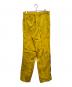 TOGA VIRILIS (トーガ ビリリース) INNER PRINT PANTS イエロー サイズ:SIZE48：9000円