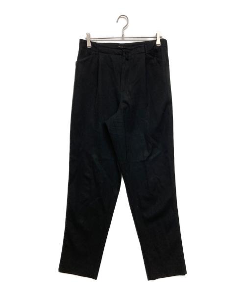 Jean Paul Gaultier homme（ジャンポールゴルチェオム）Jean Paul Gaultier homme (ジャンポールゴルチェオム) ウールギャバスラックス ブラック サイズ:SIZE50の古着・服飾アイテム